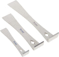 17007 3-Piece Stainless Steel Pry Bar Scraper Set,Silver