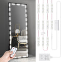LED Vanity Mirror Light, Dimmable Hollywood Style 13Ft(4M) Ultra Bright White Lights, with RF Remote, for Full Body Mirror, Makeup Vanity Table & Bathroom (Mirror Not Include)